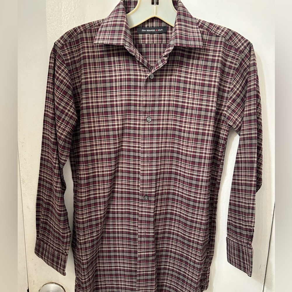 Boys John Varvatos Long Sleeve Button Down Shirt, Size 12